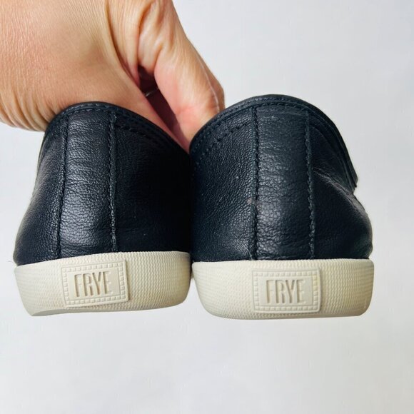 ❤️ Frye Mindy slip on sneakers, Black, Size 8.5 - Picture 3 of 8